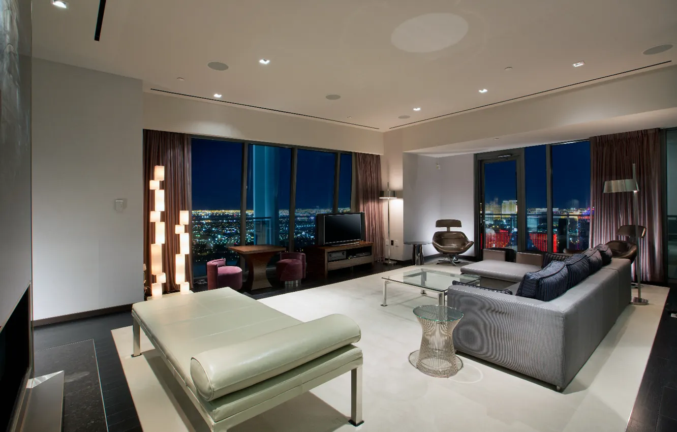 Фото обои penthouse, las vegas, luxury, palms hotel