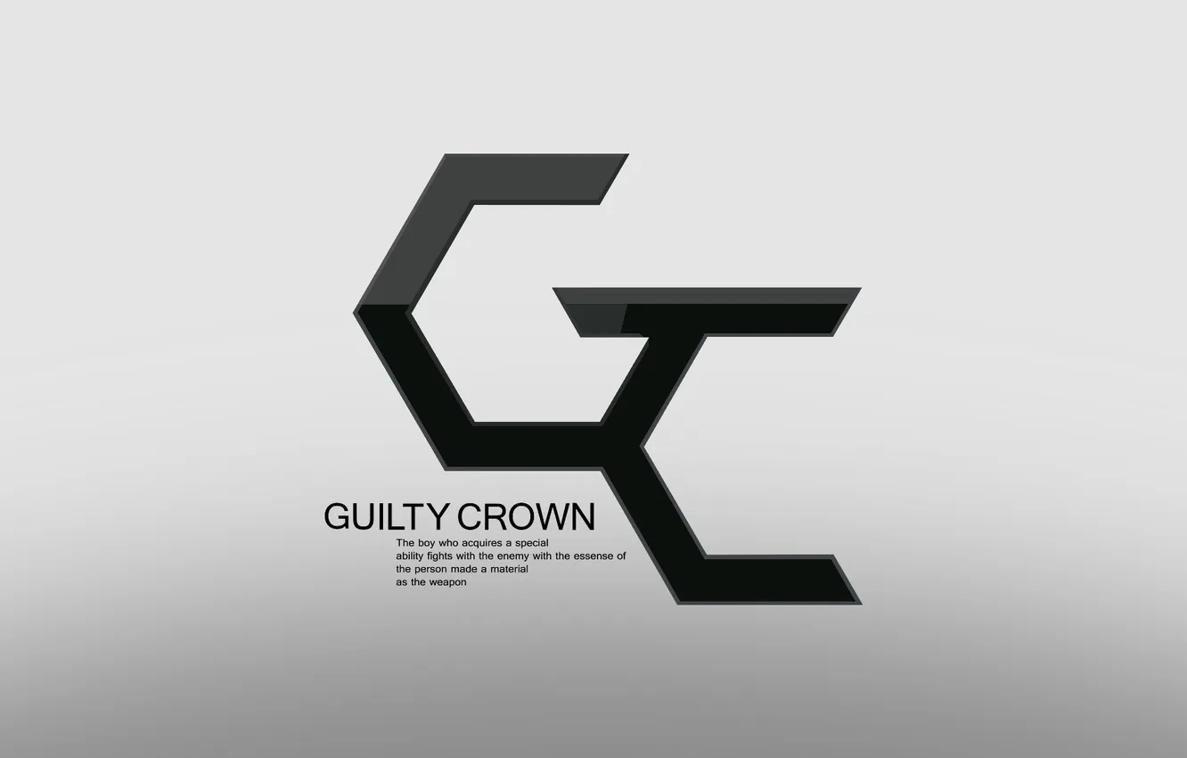 Фото обои аниме, Эмблема, Guilty Crown, Корона вины