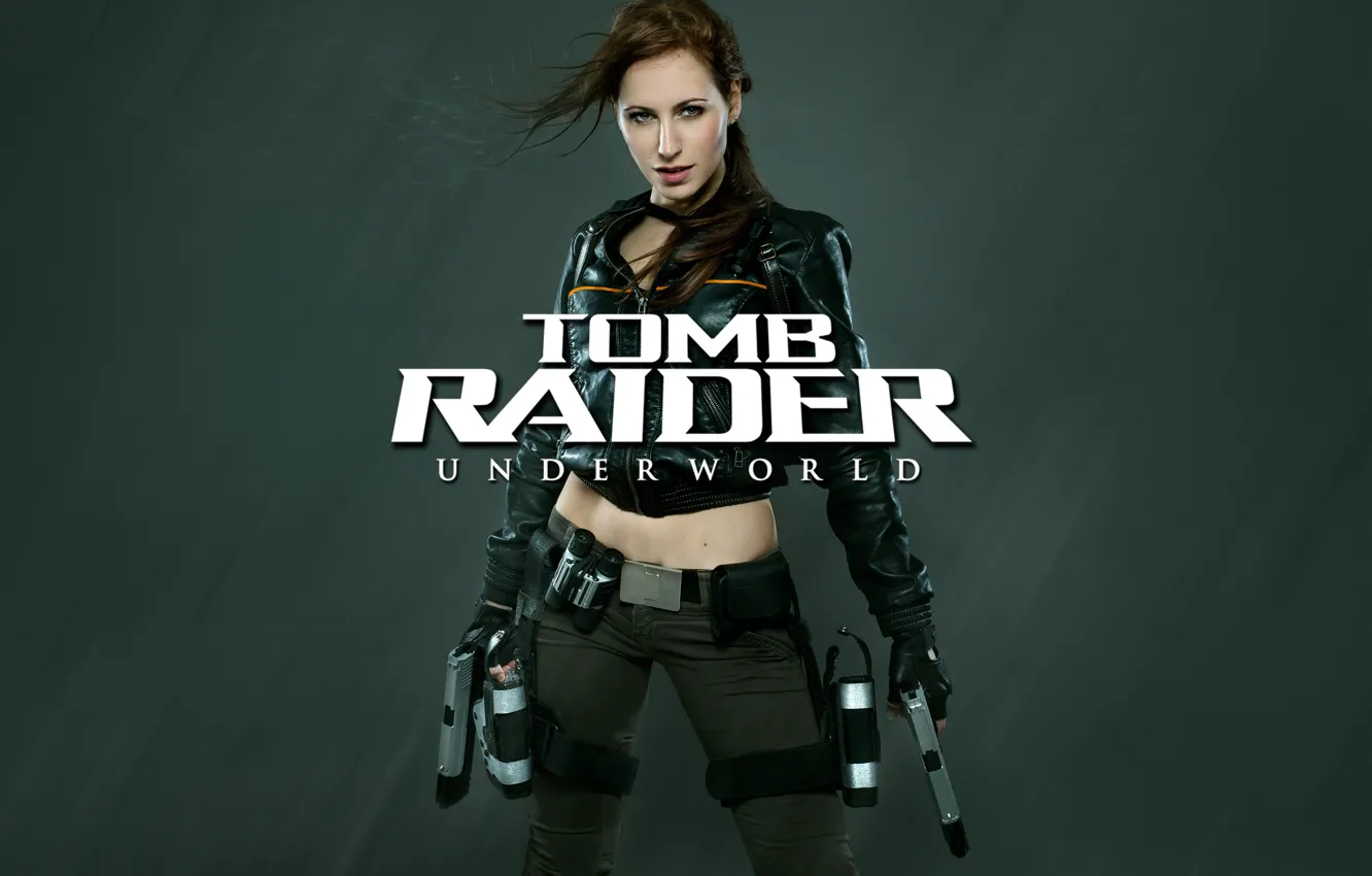 Фото обои Tomb Raider, Lara Coft, Cosplay, Tomb Raider underworld