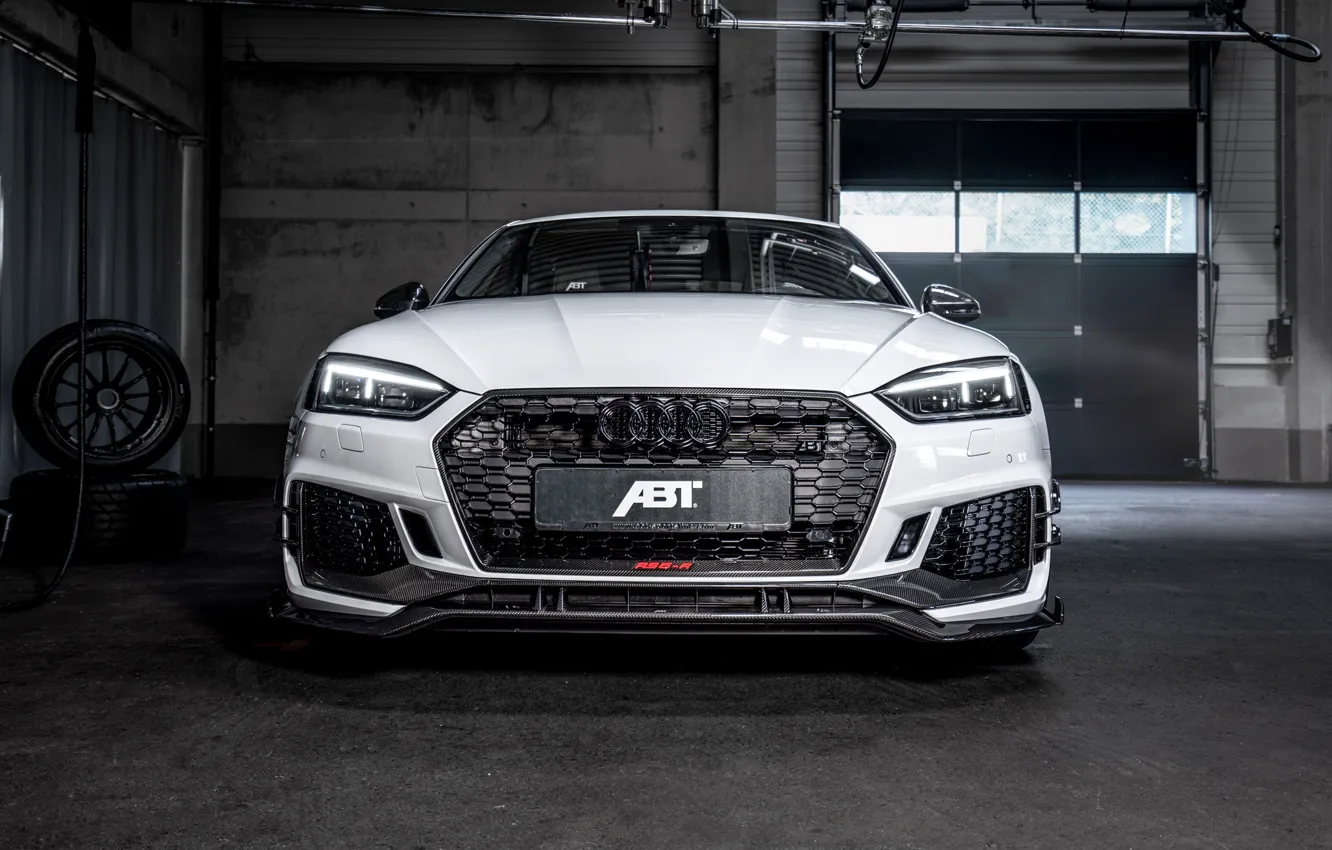 Фото обои Audi, вид спереди, RS5, ABT, Sportback, RS5-R, 2019