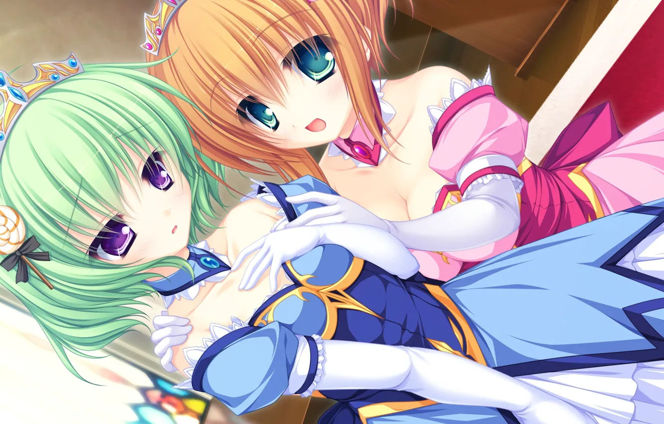 Фото обои девушки, принцессы, Justy×Nasty ~Maou Hajimemashita~, Justy×Nasty:Maou Hajimemashita