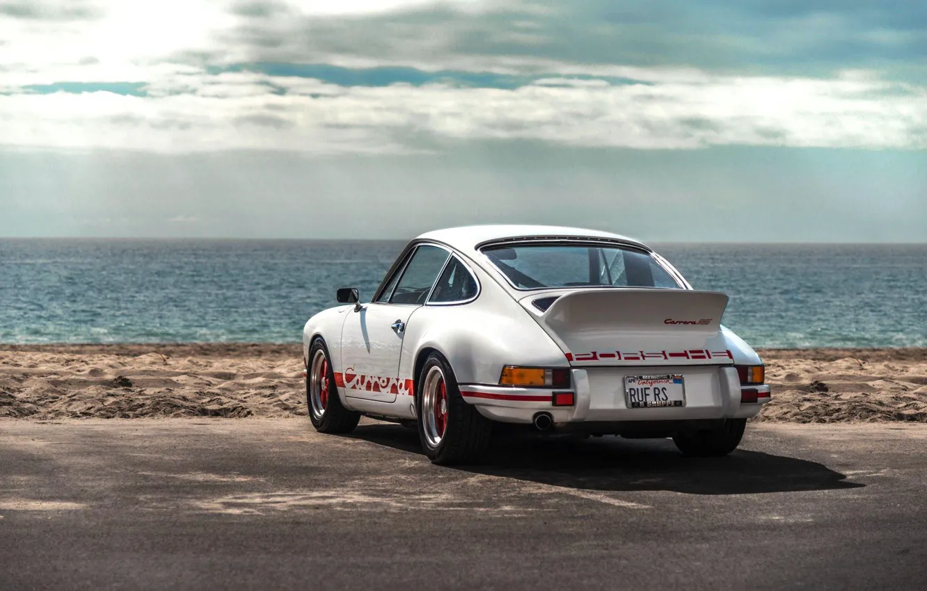Фото обои Classic, Sportcar, Porsche 911 Carrera RS