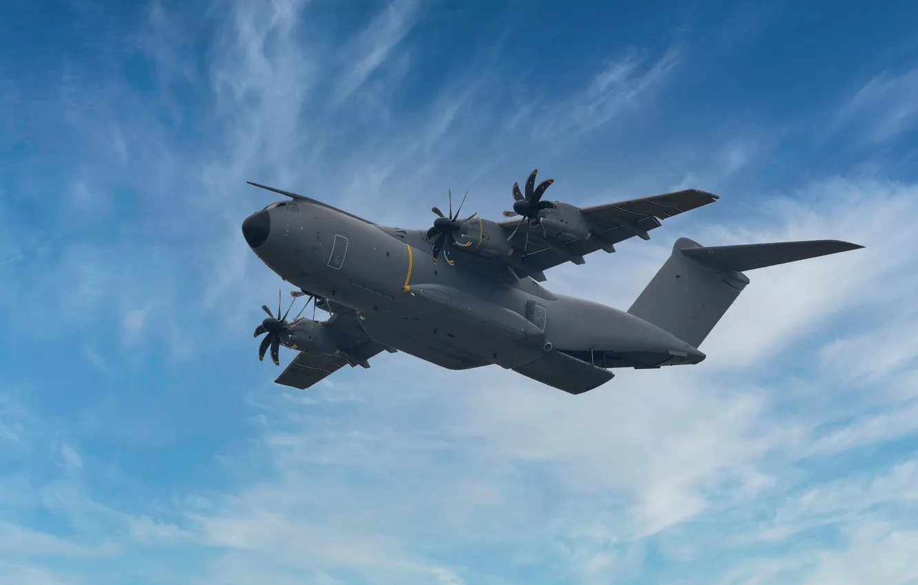 Фото обои aircraft, military, airplane, airbus, atlas, a400m