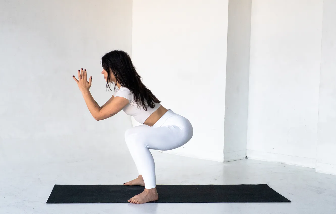 Фото обои gym, leggings, buttock, woman fitness, activewear, woman exercises, woman streching, woman workout