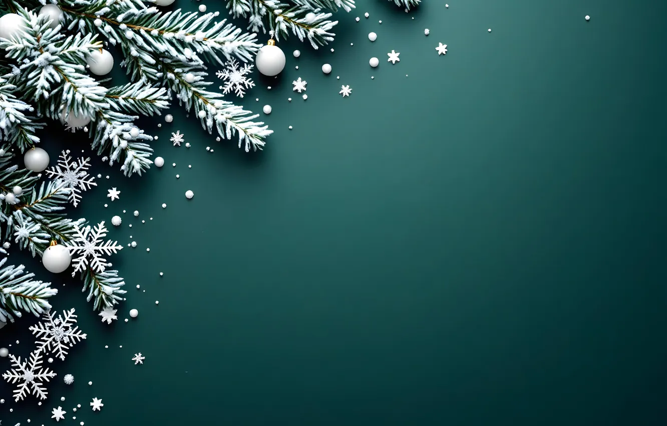Фото обои украшения, фон, шары, Рождество, Новый год, golden, new year, Christmas