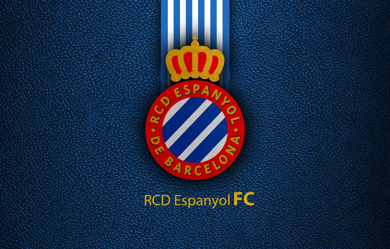 Фото обои wallpaper, sport, logo, football, La Liga, RCD Espanyol