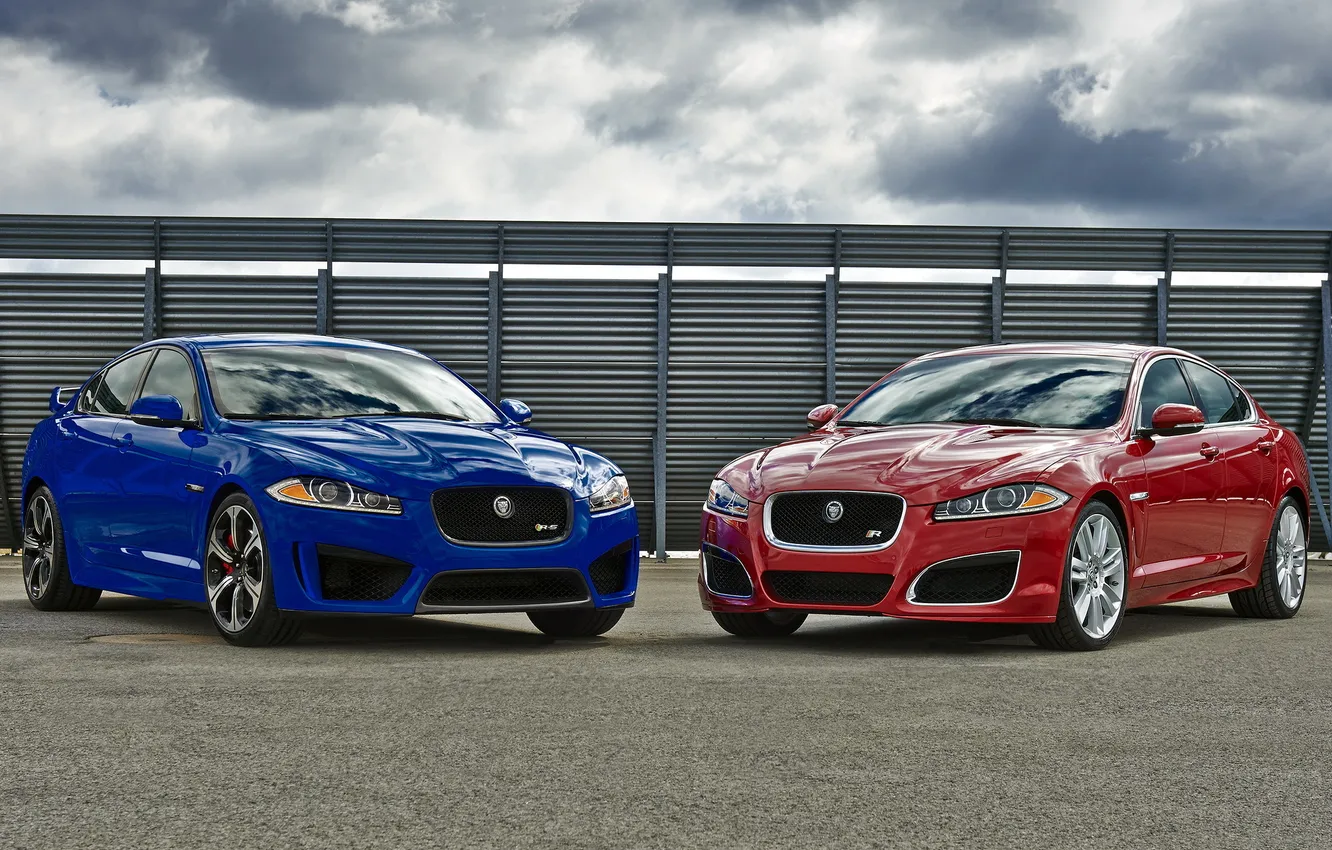 Фото обои Jaguar, ягуар, mixed, XFR-S