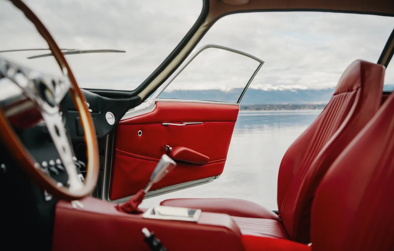 Фото обои Lamborghini, 350 GT, 1964, Lamborghini 350 GT