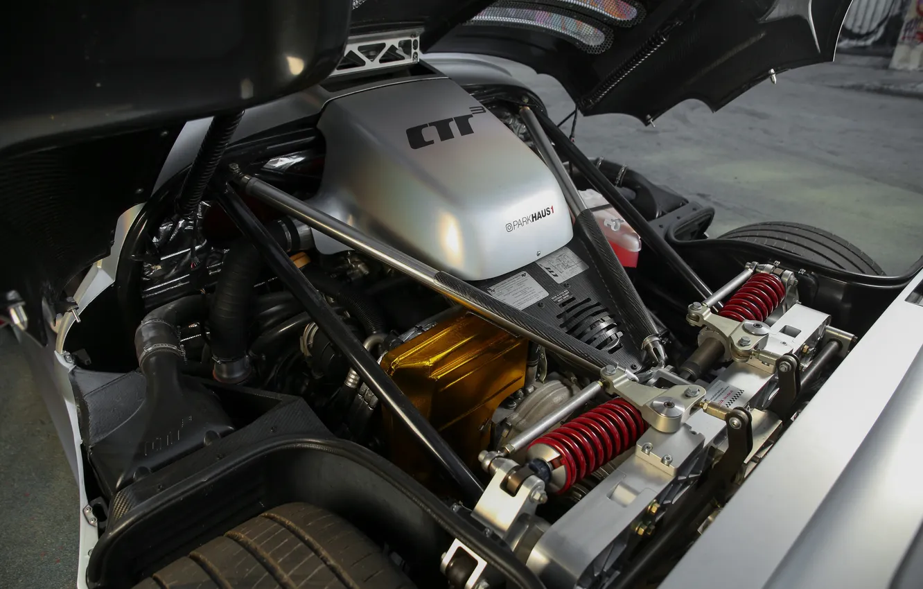 Фото обои купе, Porche, coupe, sport car, спортивный автомобиль, Ruf, двигатель автомобиля, Ruf CTR3