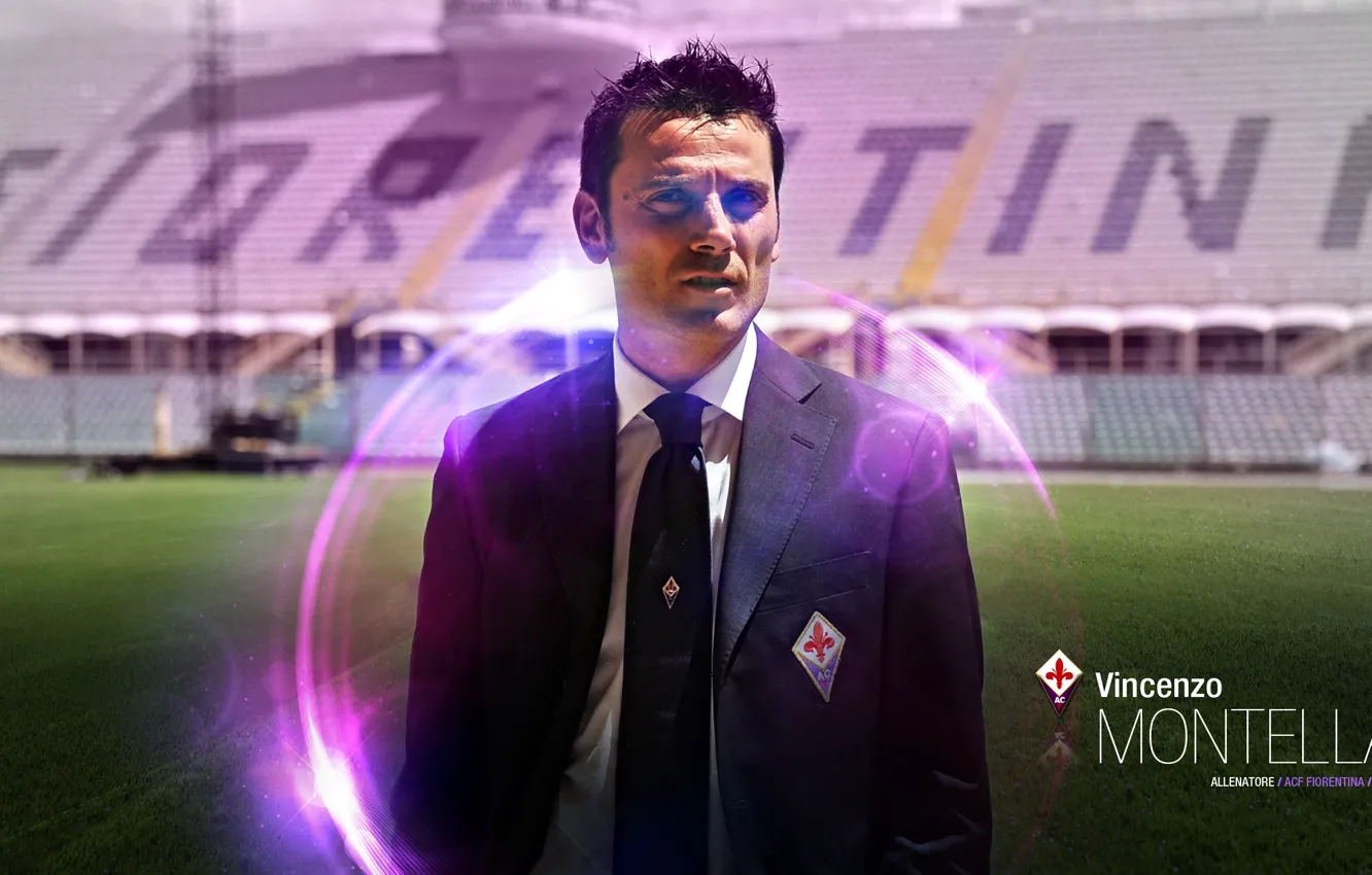 Фото обои wallpaper, football, Sport, trainer, manager, ACF Fiorentina, Vincenzo Montella