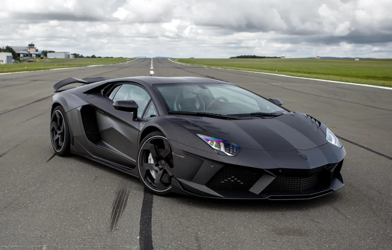 Фото обои Lamborghini, LP700-4, Aventador, Mansory, Carbonado