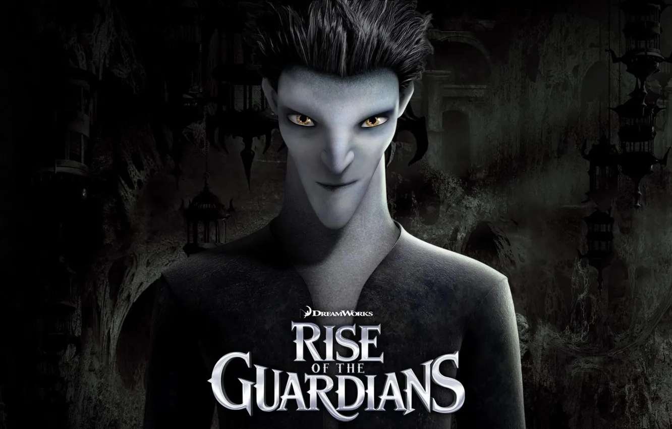 Фото обои мультфильм, DreamWorks, персонаж, Хранители снов, Rise of the guardians, Кромешник