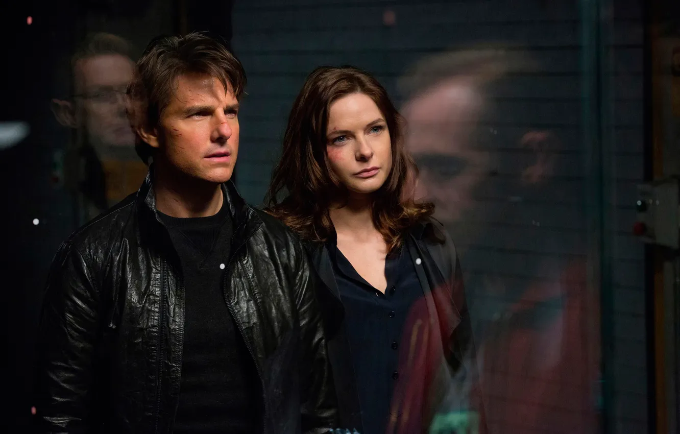 Фото обои Tom Cruise, Rebecca Ferguson, Миссия невыполнима:Племя изгоев, Mission:Impossible-Rogue Nation