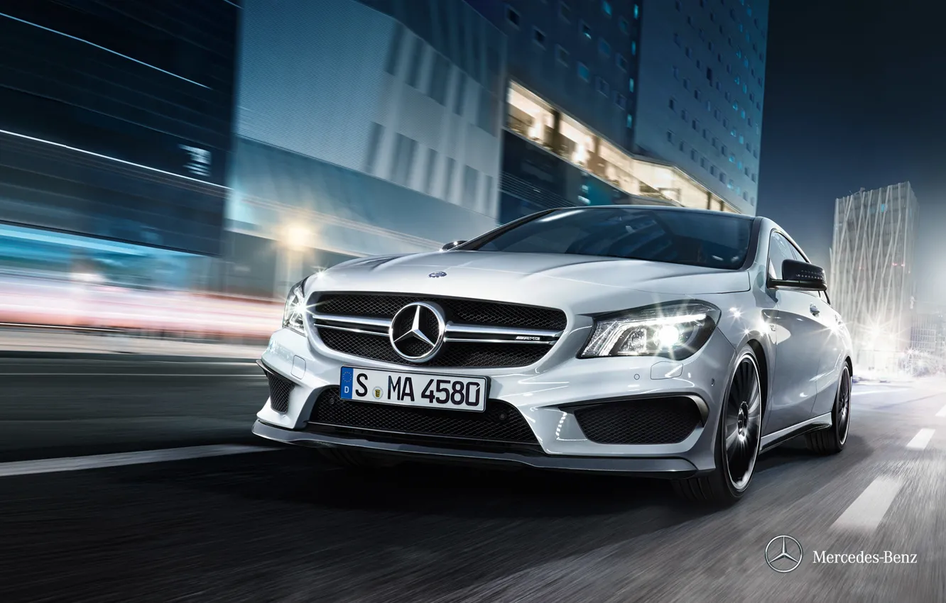 Фото обои Mercedes-Benz, 2012, мерседес, CLA-class, x117