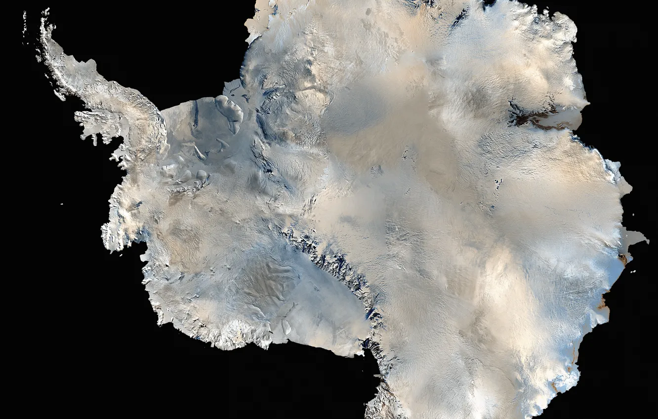 антарктика фото со спутника