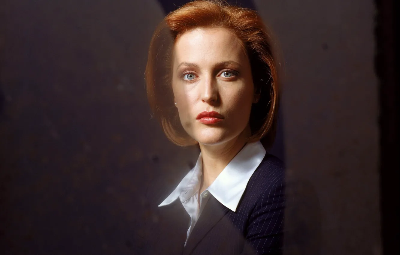 Фото обои сериал, The X-Files, Секретные материалы, Джиллиан Андерсон, Дана Скалли