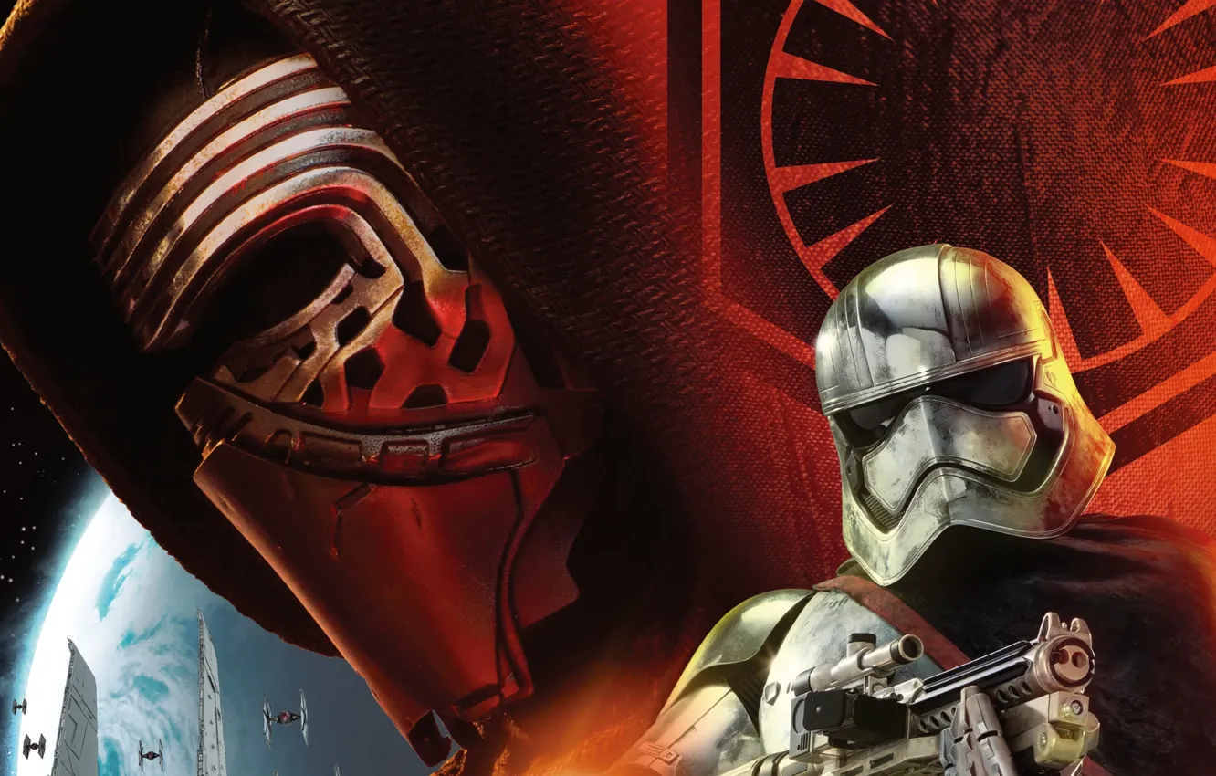 Фото обои Star Wars, звездные войны, The Force Awakens, Episode VII