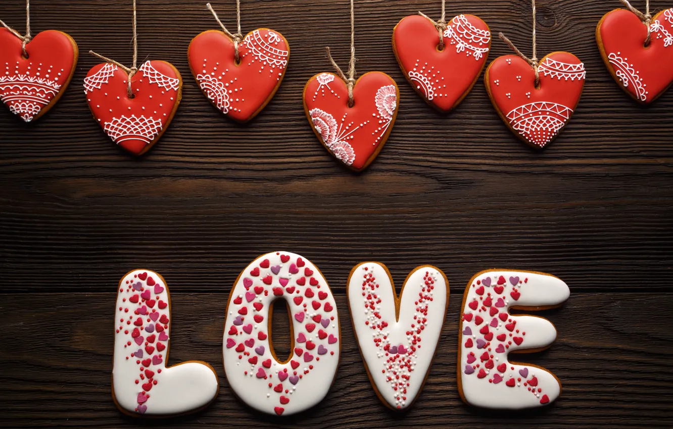 Фото обои любовь, романтика, сердечки, red, love, romantic, hearts, Valentine's Day