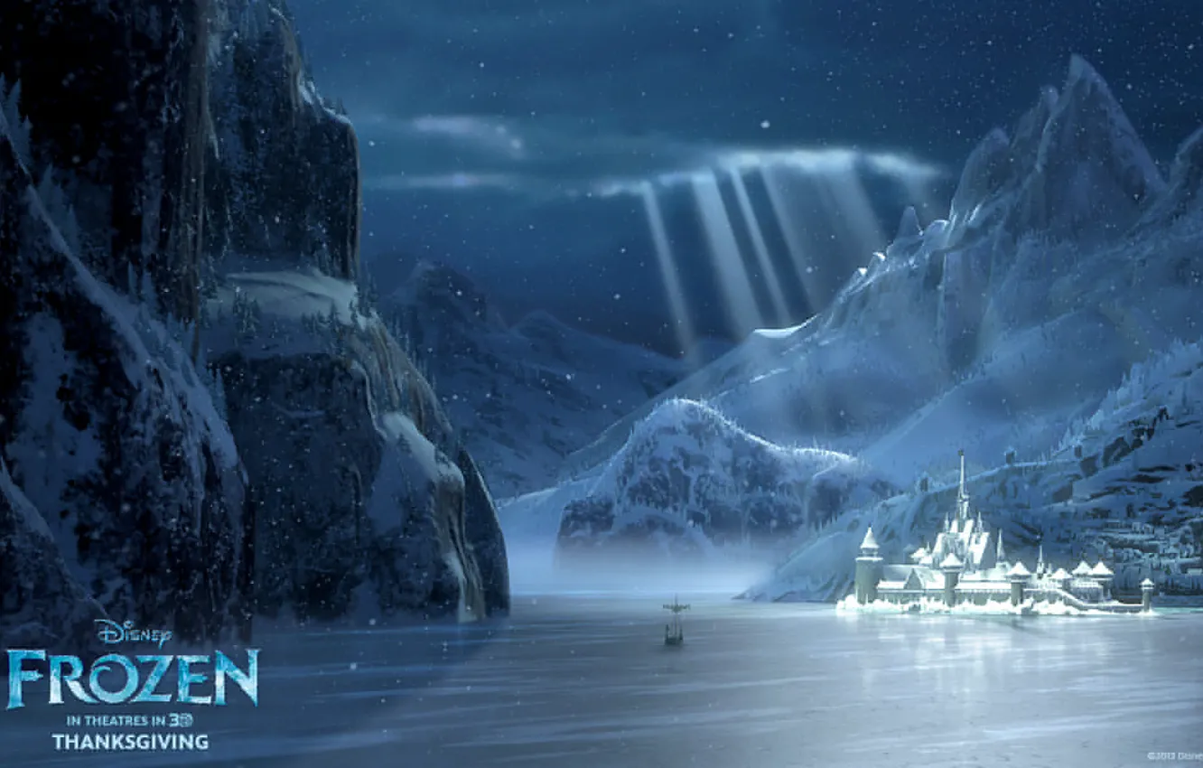 Фото обои Frozen, Walt Disney, 2013, Холодное Сердце, Animation Studios, arendelle