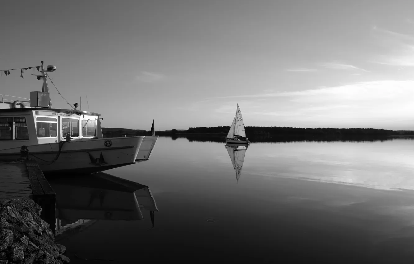 Фото обои вода, фото, обои, пейзажи, лодки