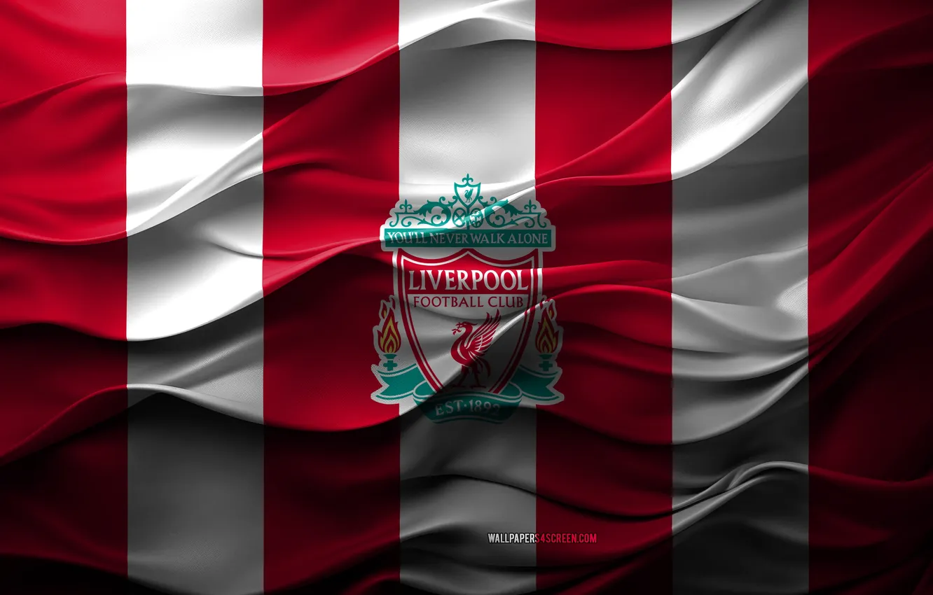 Фото обои Logo, Football, Liverpool, Liverpool FC, YNWA, Soccer, Badge, Crest