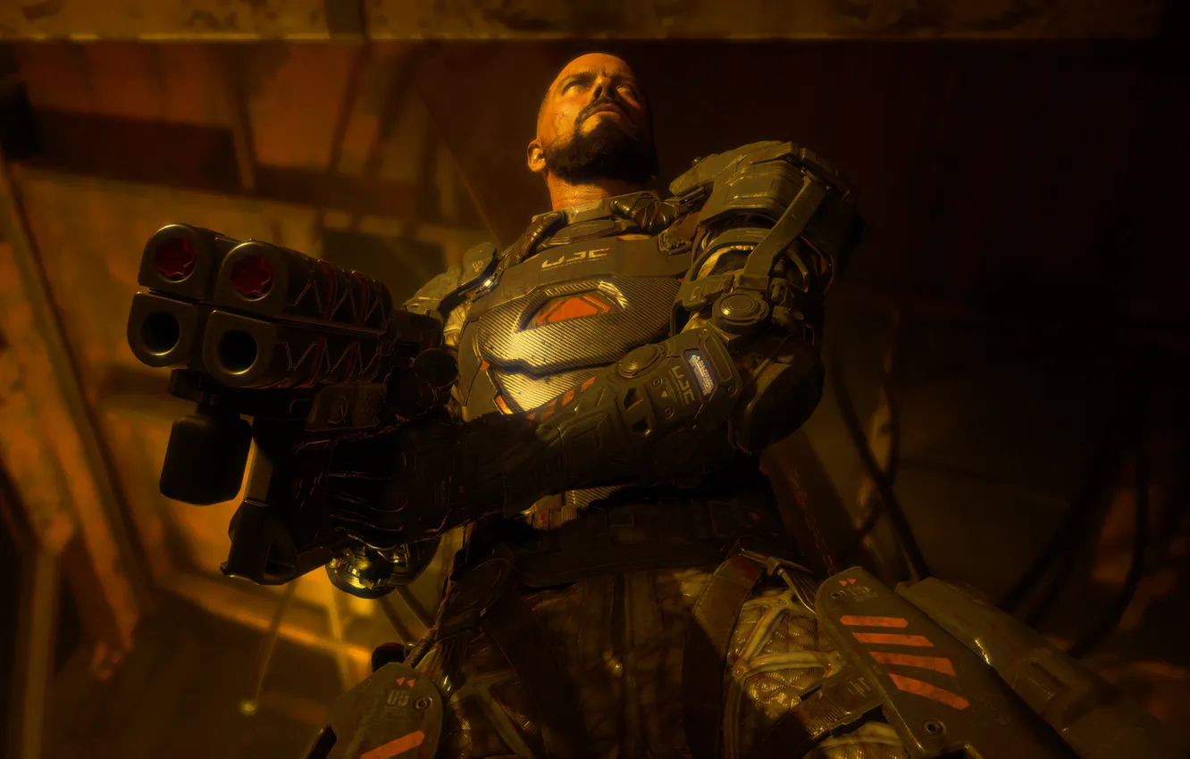 Фото обои Dead Space, Josh Duhamel, Джош Дюамель, Screenshot, Скриншот, The Callisto Protocol
