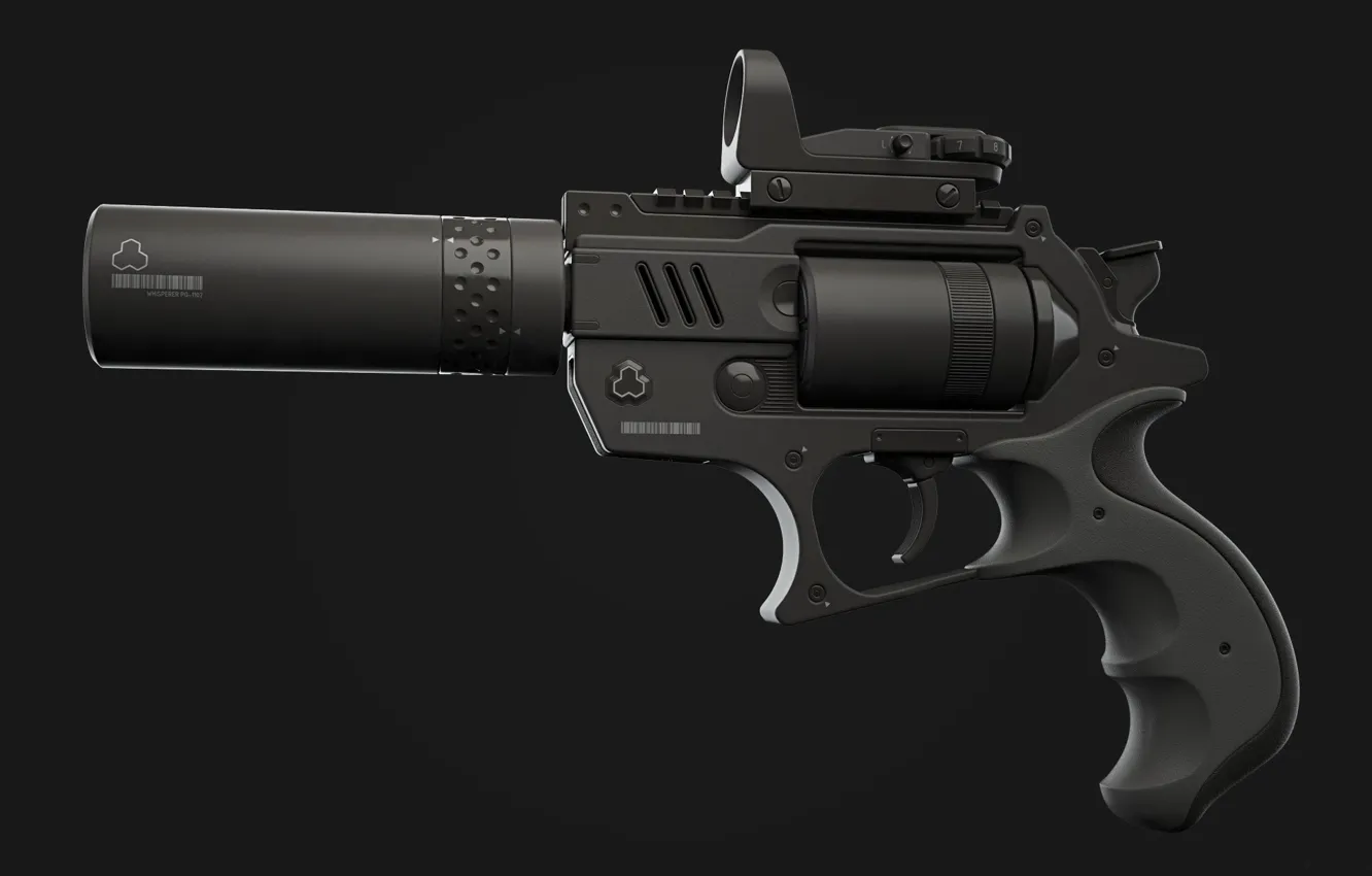 Фото обои gun, weapon, revolver, by protecta