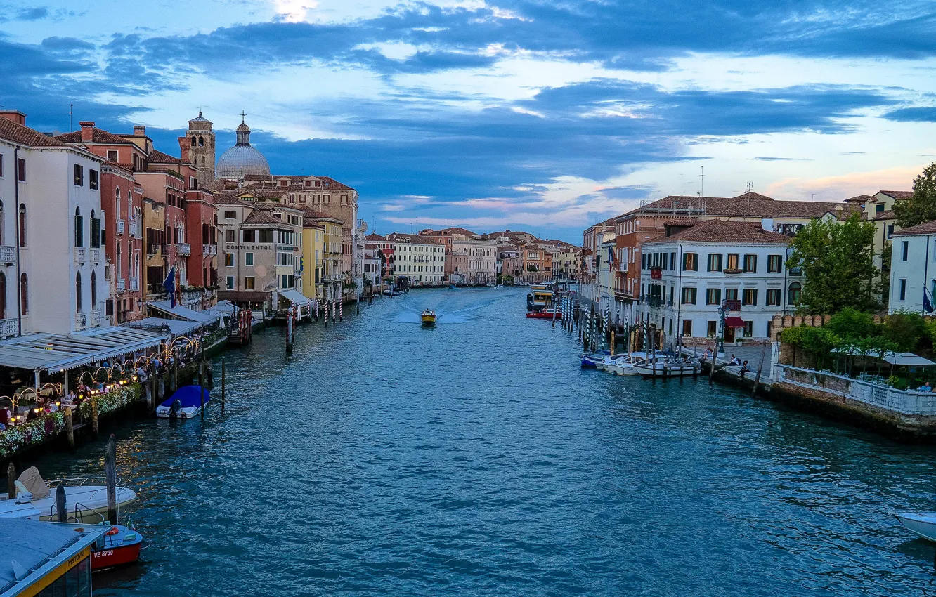 Фото обои дома, Италия, Венеция, Гранд Канал
