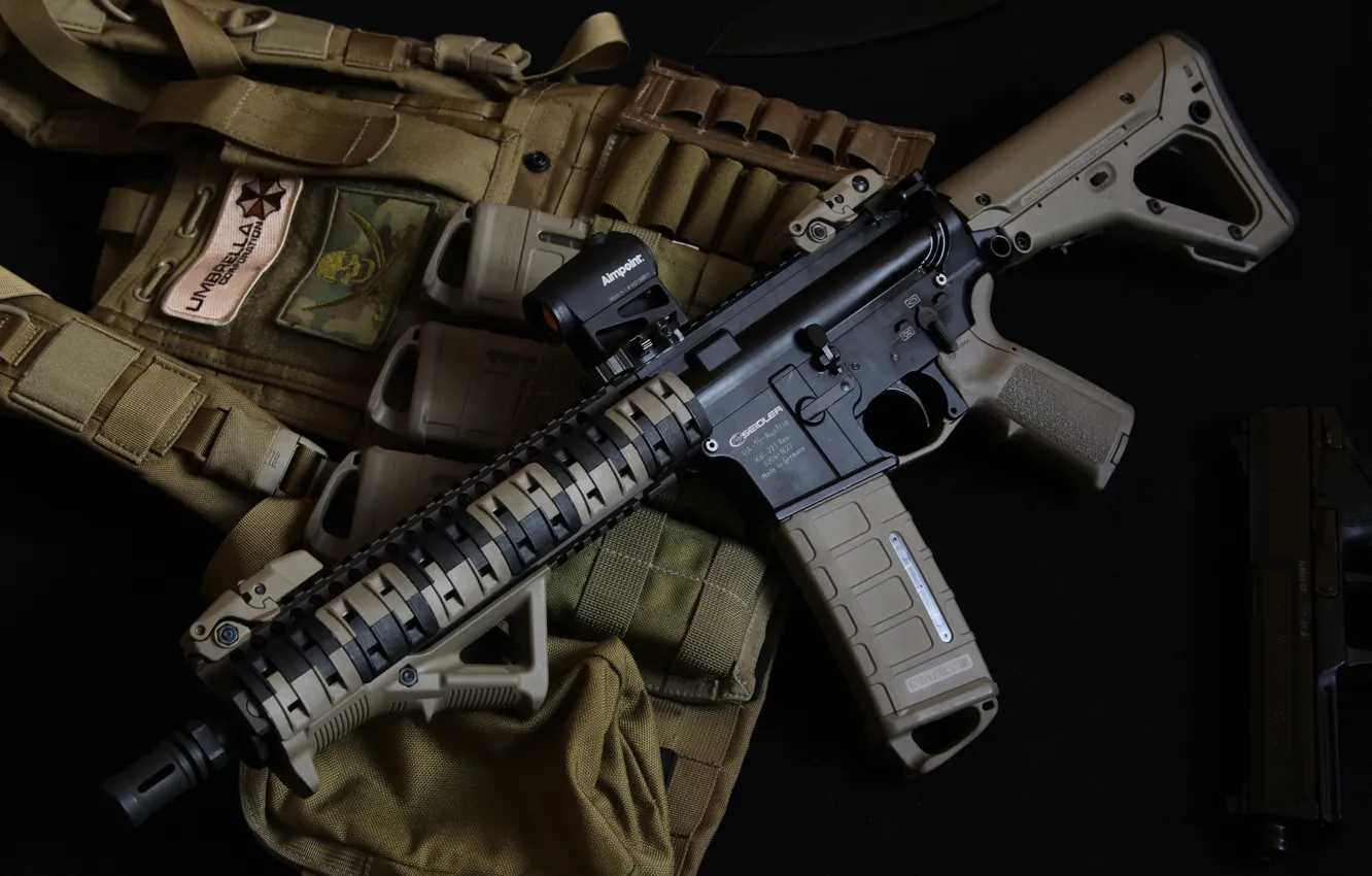 Фото обои оружие, автомат, Daniel Defense, MK18