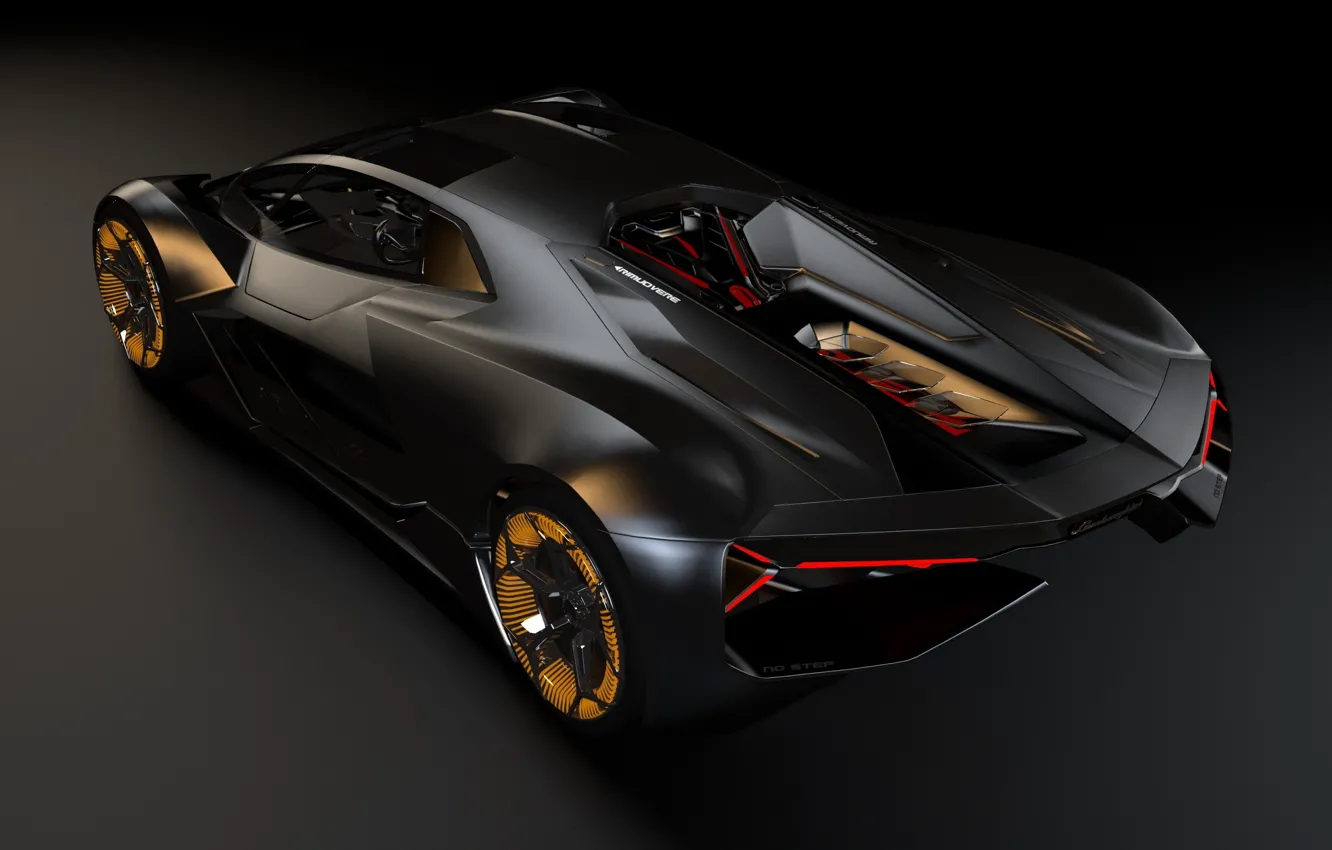 Фото обои Lamborghini, электромобиль, Terzo Millennio