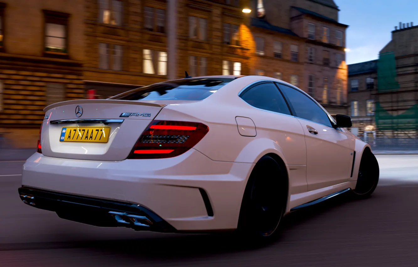 Фото обои Mercedes-Benz, Мерседес, Дрифт, Mercedes, Drift, C63 AMG, Мерс, Mercedes C63 AMG Coupe 2012