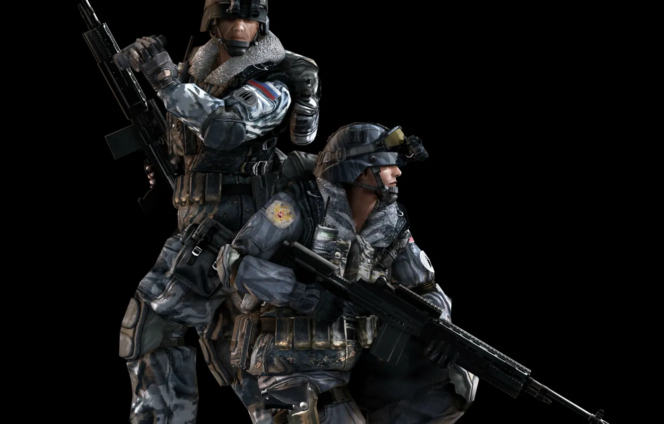 Фото обои Windows, Microsoft, gun, game, Russia, soldier, weapon, man