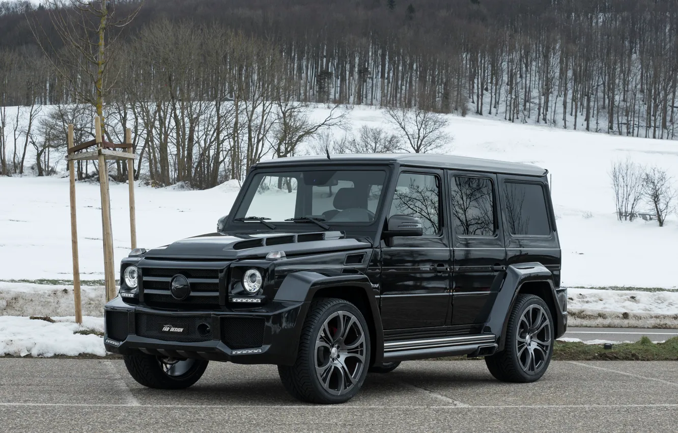 Фото обои Mercedes-Benz, мерседес, брабус, гелик, гелендваген, G-Class, бенц, FAB Design