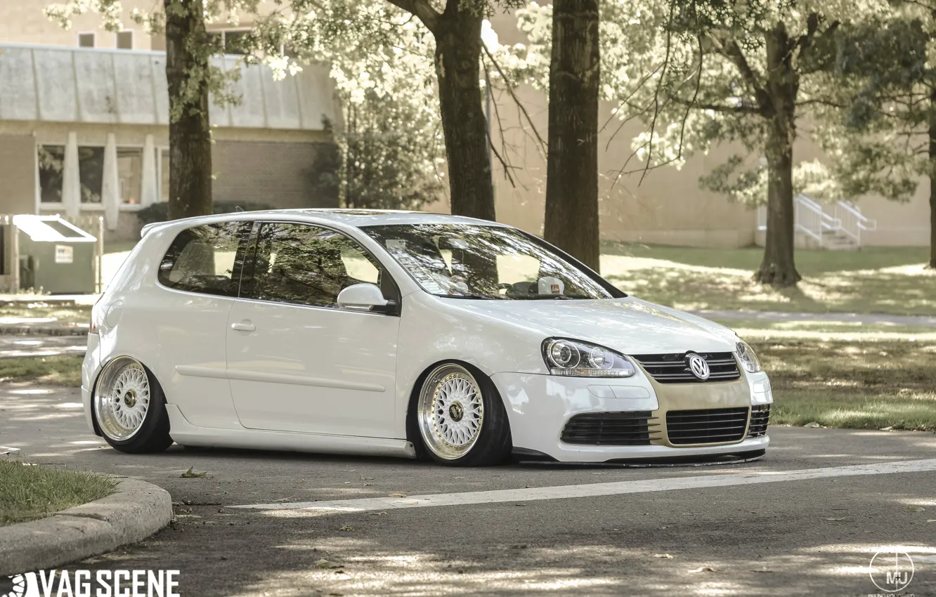 Фото обои volkswagen, golf, tuning, фольксваген, gti