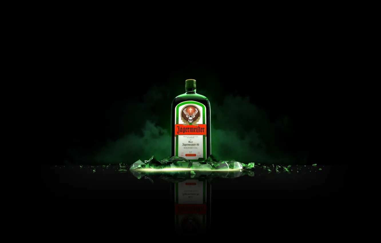 Фото обои алкоголь, jagermeister, ликёр