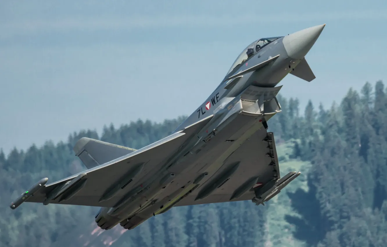 Фото обои оружие, самолёт, Austrian Eurofighter Typhoon