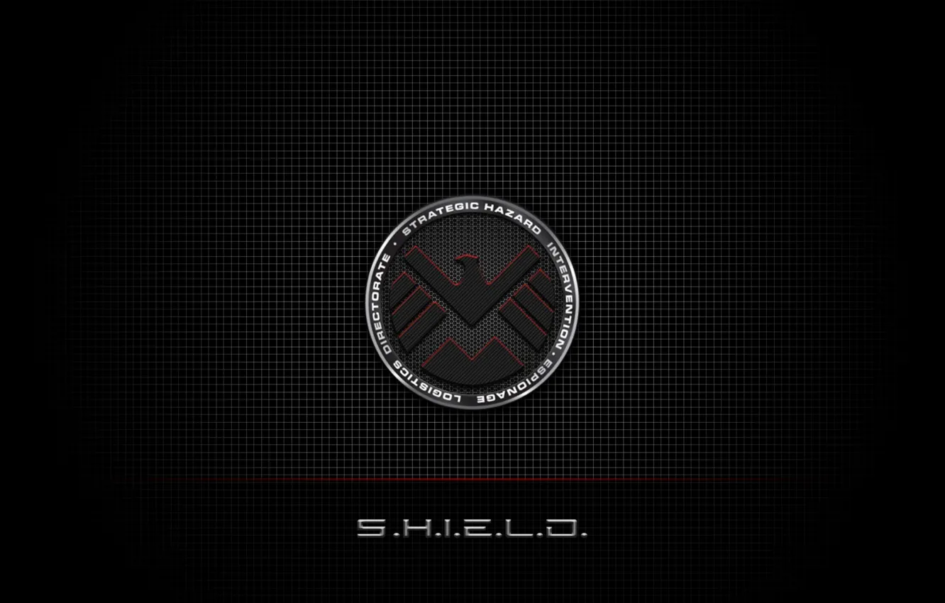 Фото обои wallpaper, logo, Marvel, eagle, series, falcon, S.H.I.E.L.D., Agents of Shield