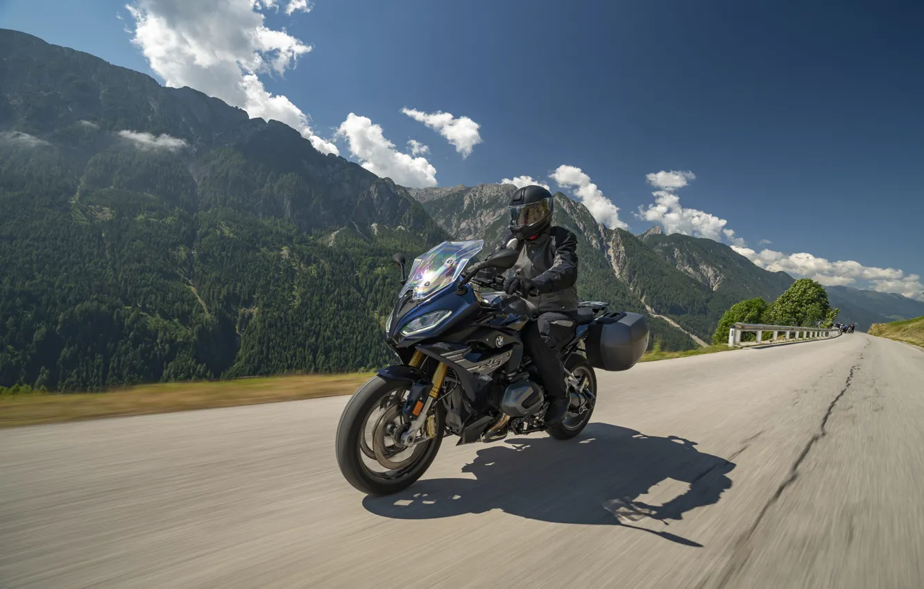 Фото обои BMW, road, r 1250 rs