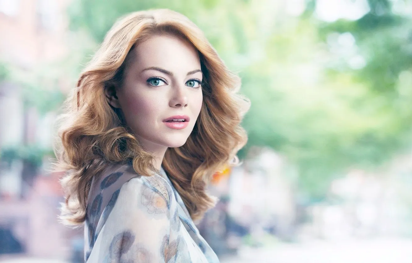 Фото обои девушка, модель, актриса, обои девушки, women, Эмма стоун, emma stone