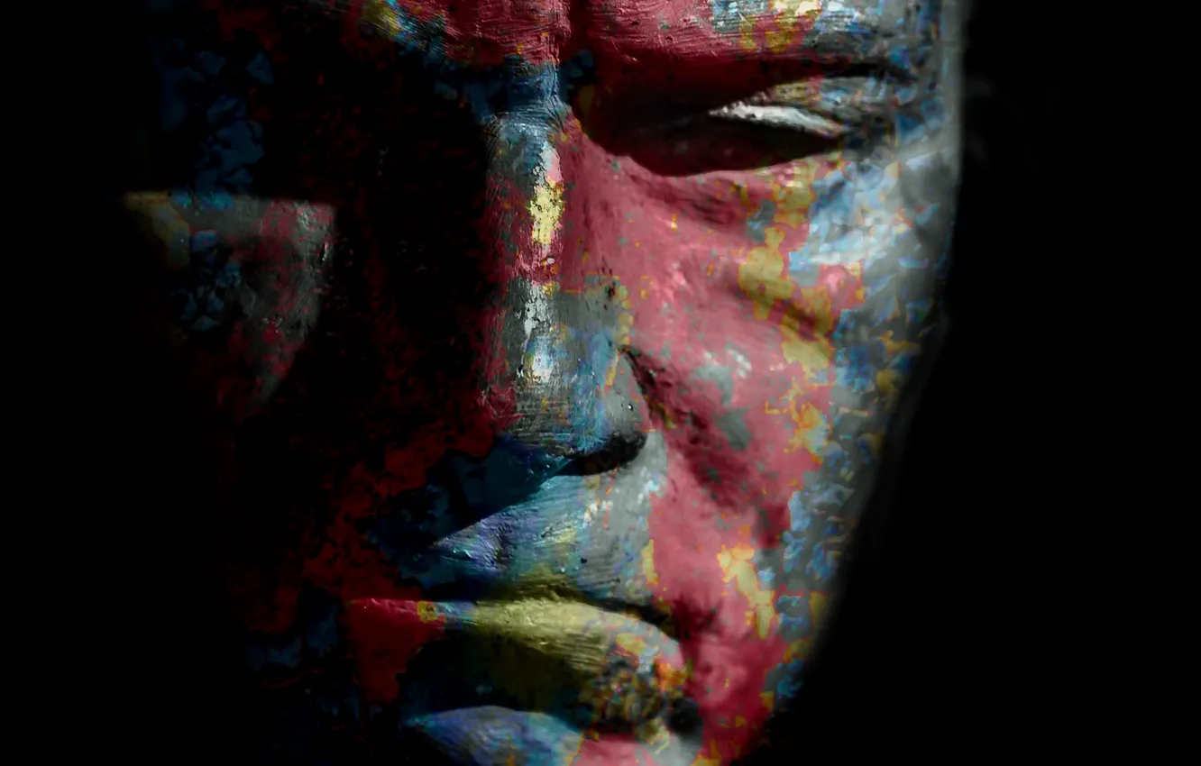 Фото обои фон, цвет, маска