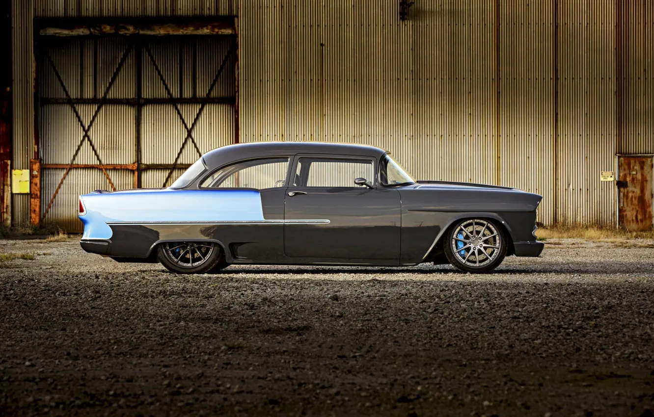 Фото обои авто, chevrolet, custom, bel air