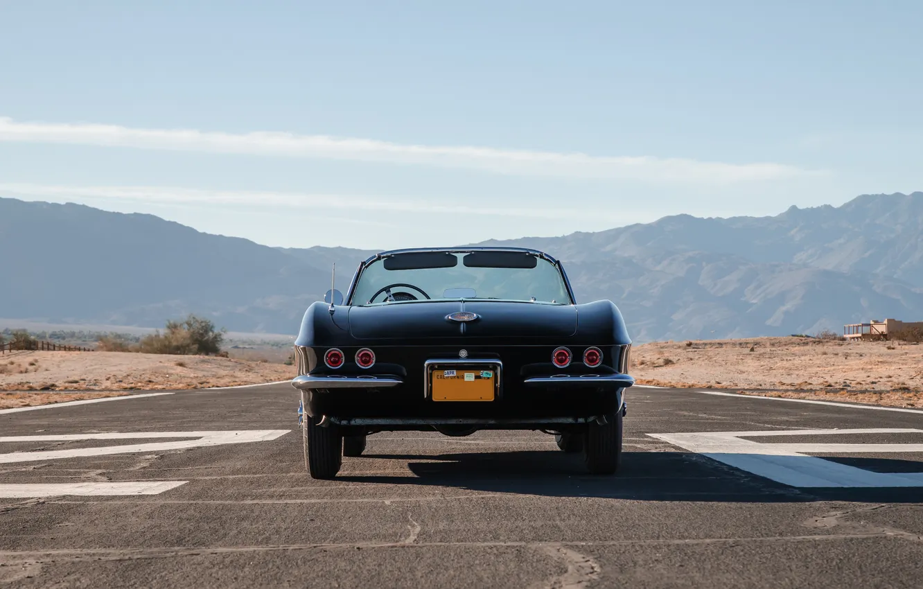 Фото обои Corvette, Chevrolet, 1962