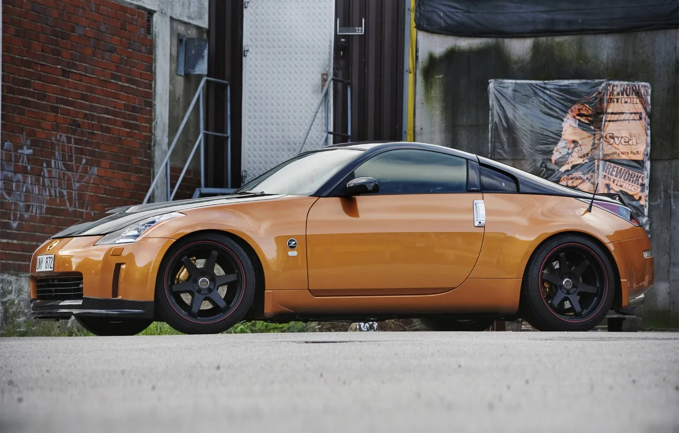 Фото обои Nissan, Nissan 350Z, 350Z