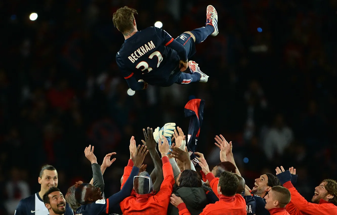 Фото обои Спорт, Звезда, Футбол, David Beckham, Дэвид Бекхэм, Football, Футболист, Игрок