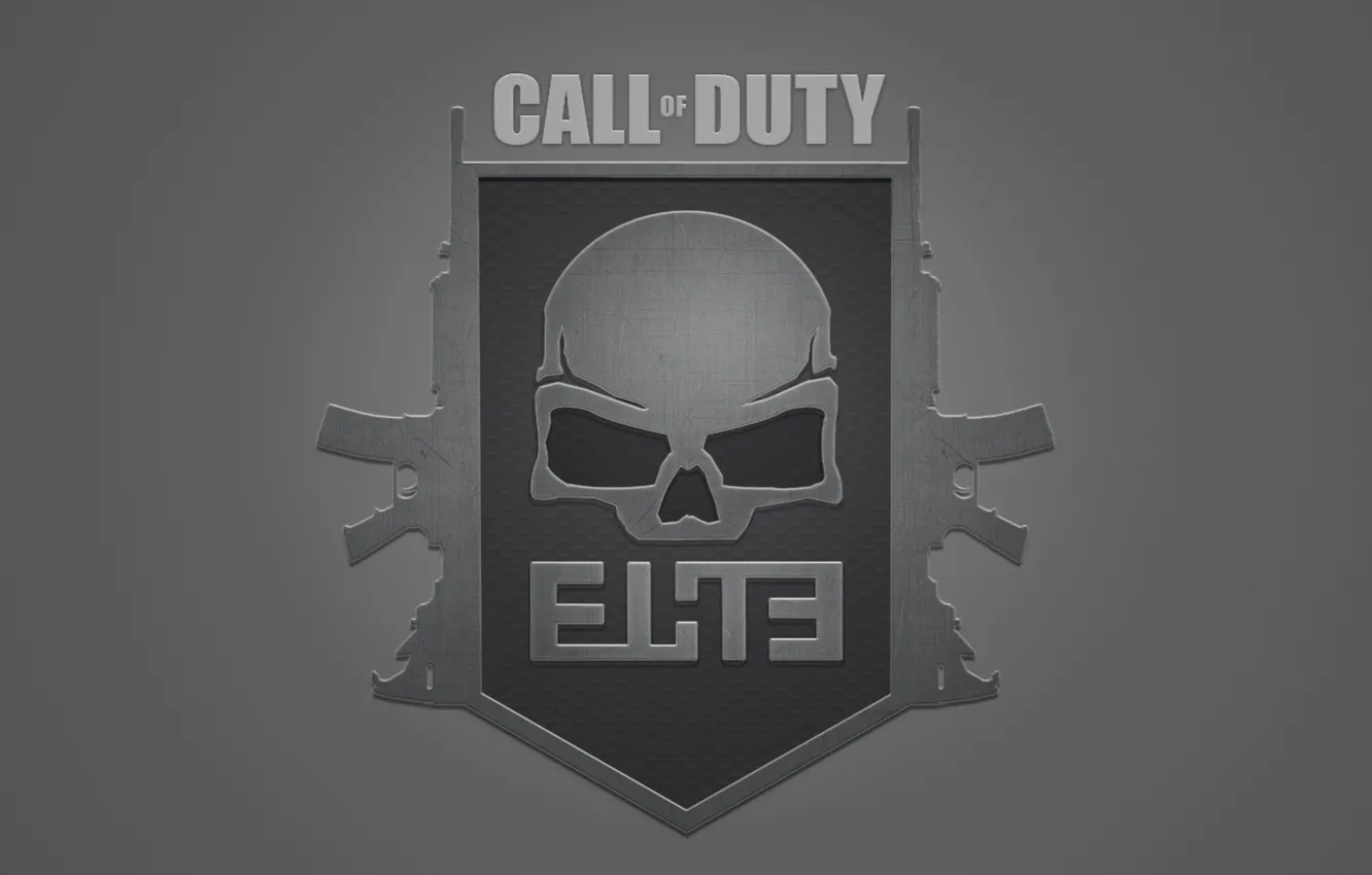 Фото обои череп, Call of Duty, multiplayer, elite, mw3