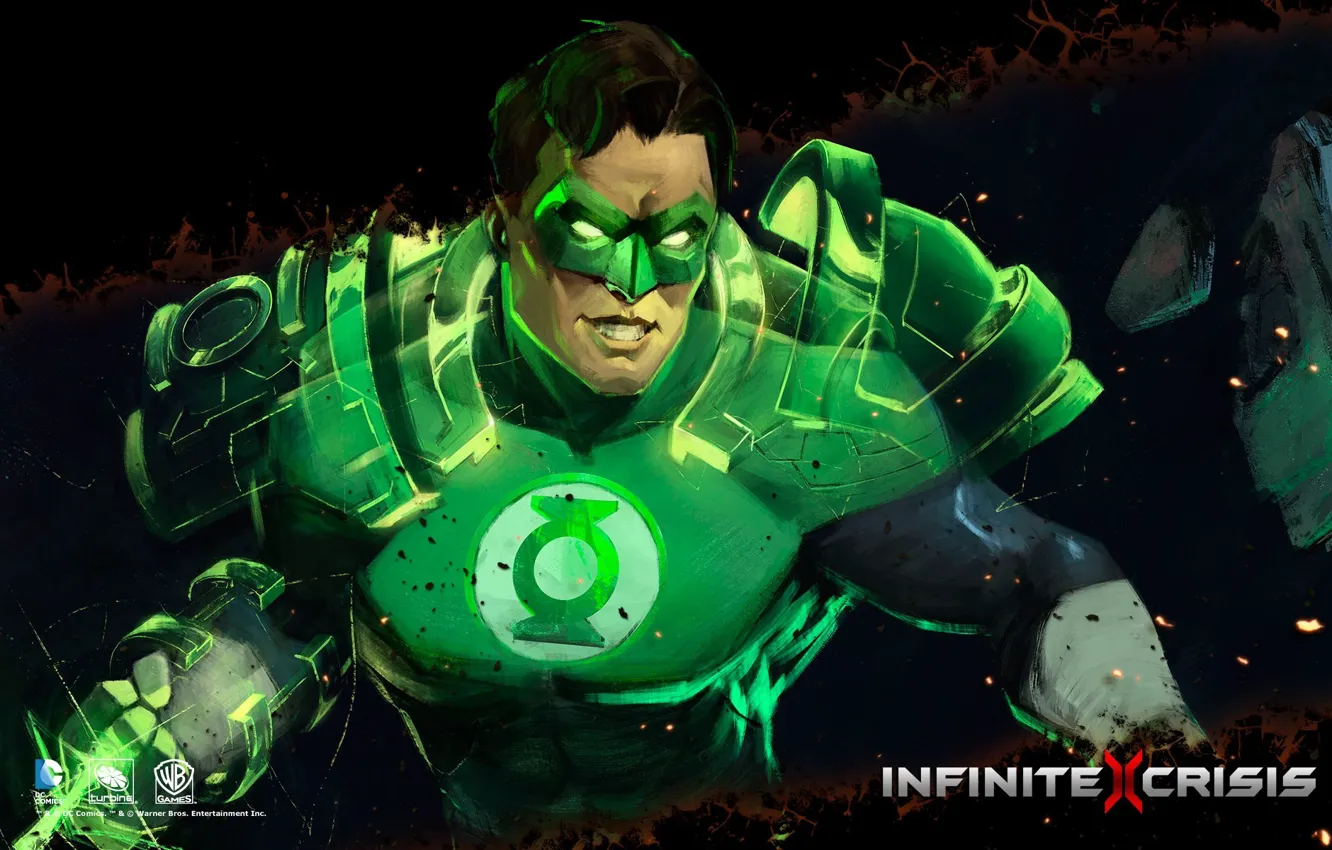 Фото обои DC comics, Warner Games, Infinite Crisis, Green Latern