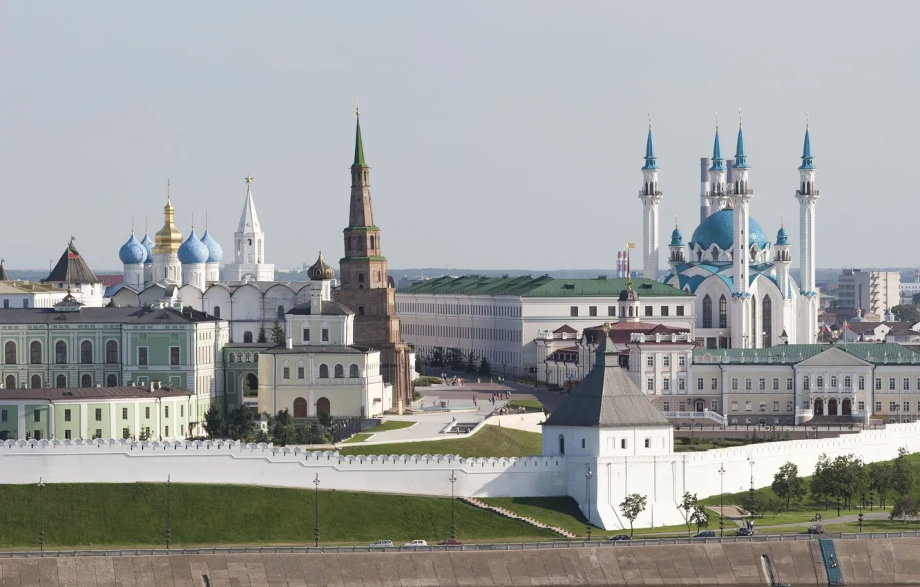 Фото обои Кул-Шариф, Казанский кремль, башня сююмбике