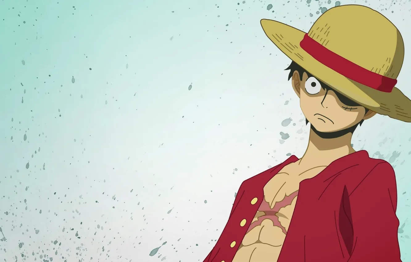 Фото обои ван пис, Monkey D Luffy, One piece