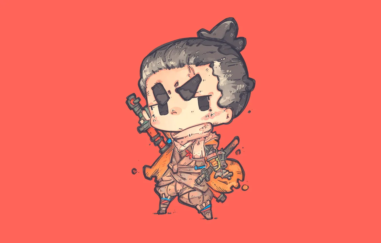 Фото обои Воин, Art, Warrior, Sekiro, Sekiro: Shadows Die Twice