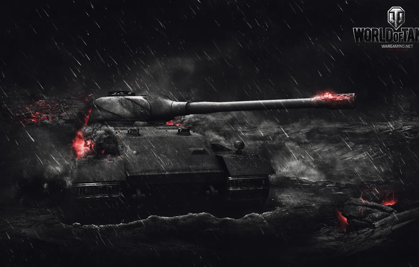 Фото обои Игры, Германия, Арт, Games, World of Tanks, Wargaming.net, VK 72.01 (K), FuriousGFX